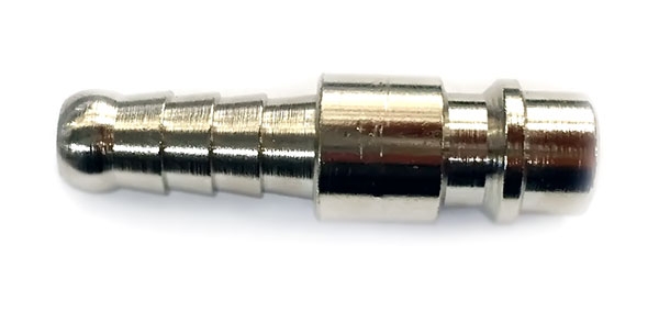 Универсальная пневморозетка БРС с самозапиранием, ёлочка под шланг