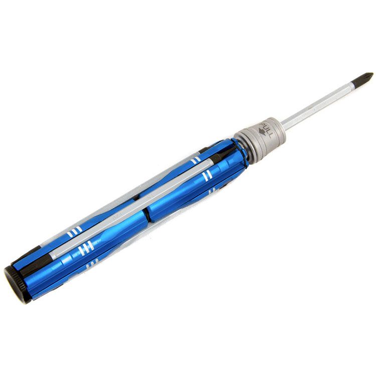 ASD-168K04 Отвертка для точной механики со сменными жалами, 12 в 1