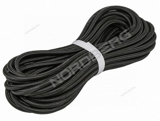 Шланг топливный резиновый в оплетке 6мм, 1м