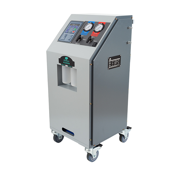 Установка для заправки автокондиционеров GrunBaum AC2000N, полуавтоматическая, R134