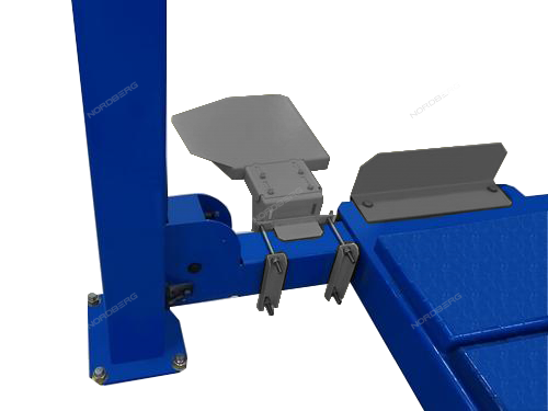 Кронштейн (RAL 5005) для стенда C803 (для 4-стоечного подъемника, комплект) NORDBERG 150 
