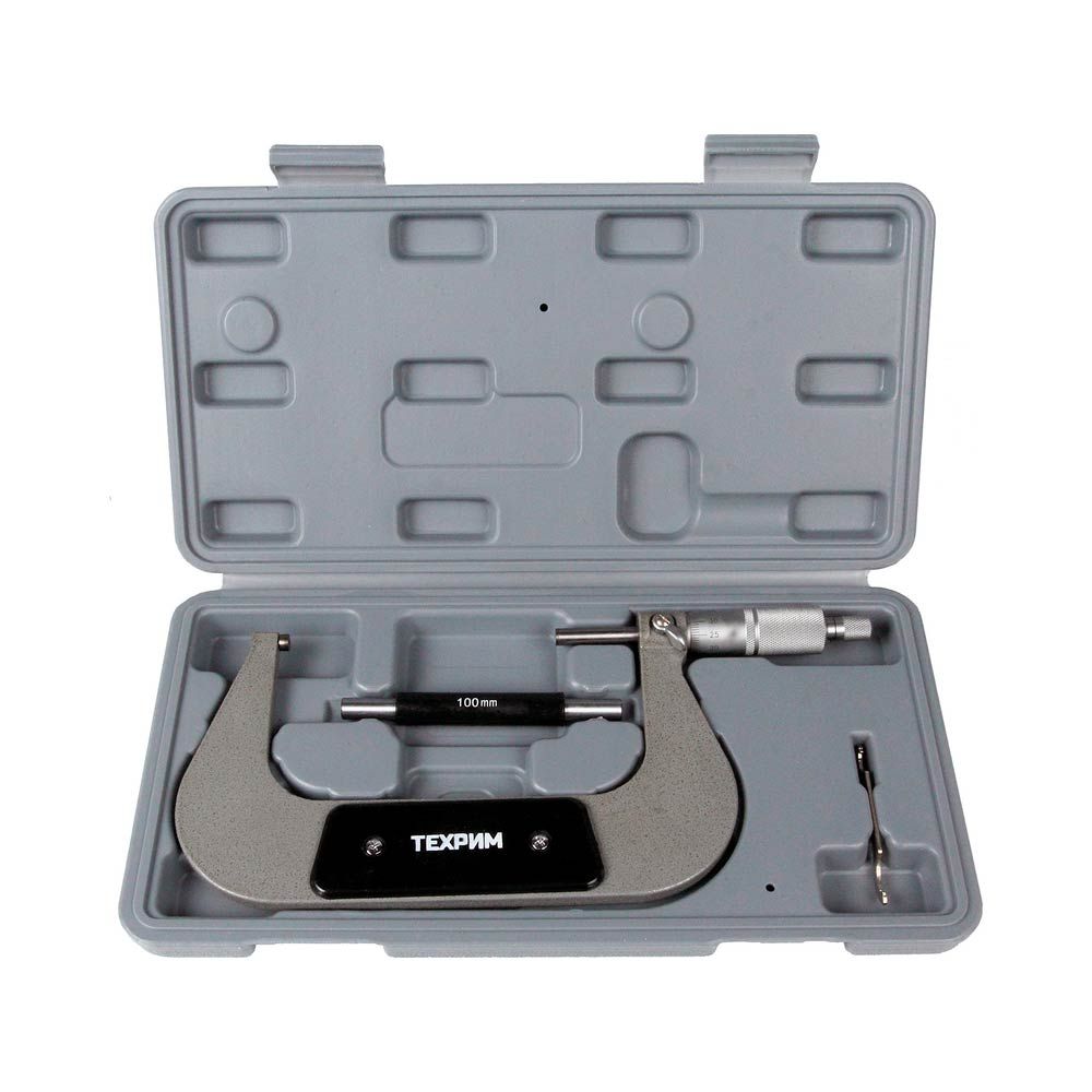 Микрометр МК-125, 125-0.01 мм, КЛ.1, ГОСТ 6507-90