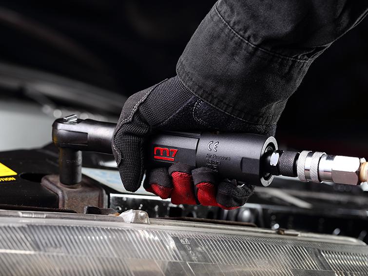 Трещотка пневматическая 3/8", 50 Нм 