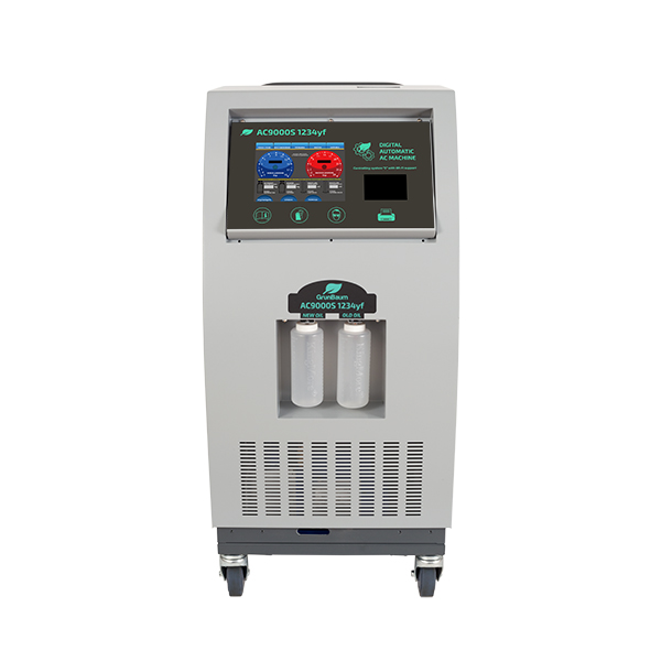 Установка для заправки автокондиционеров GrunBaum AC9000S 1234yf, автоматическая