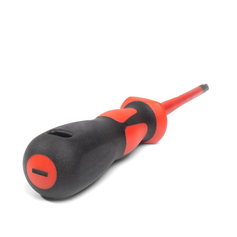 Диэлектрическая отвертка с изоляцией СЛИМ 3.5х100 (КВТ)