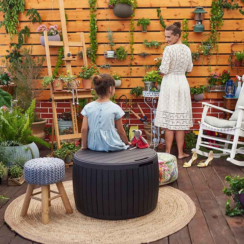 Стол-сундук Wood Look Table