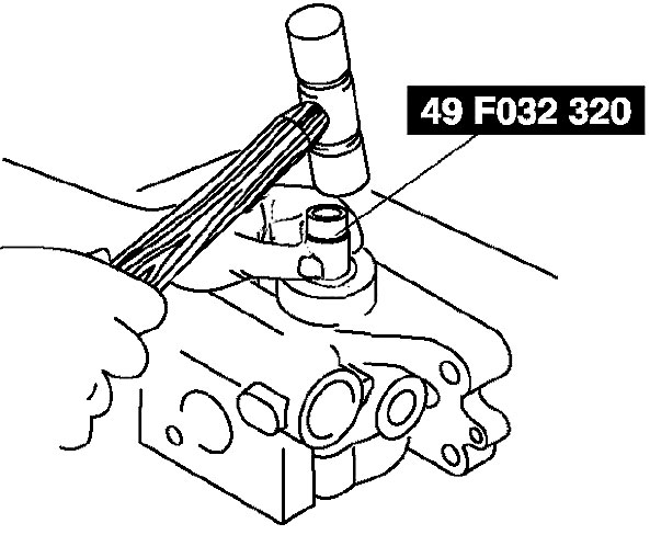 Монтажная оправка масляного насоса ГУР Mazda