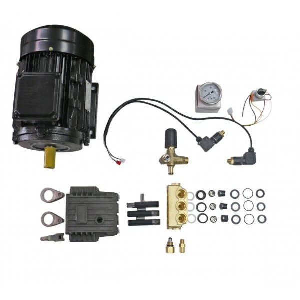 Аппарат высокого давления 200бар, 14л/мин, 380В, 4кВт