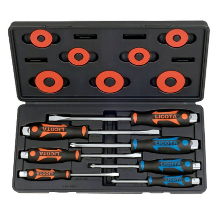 Набор отверток усиленных цельнометаллических 7пр.