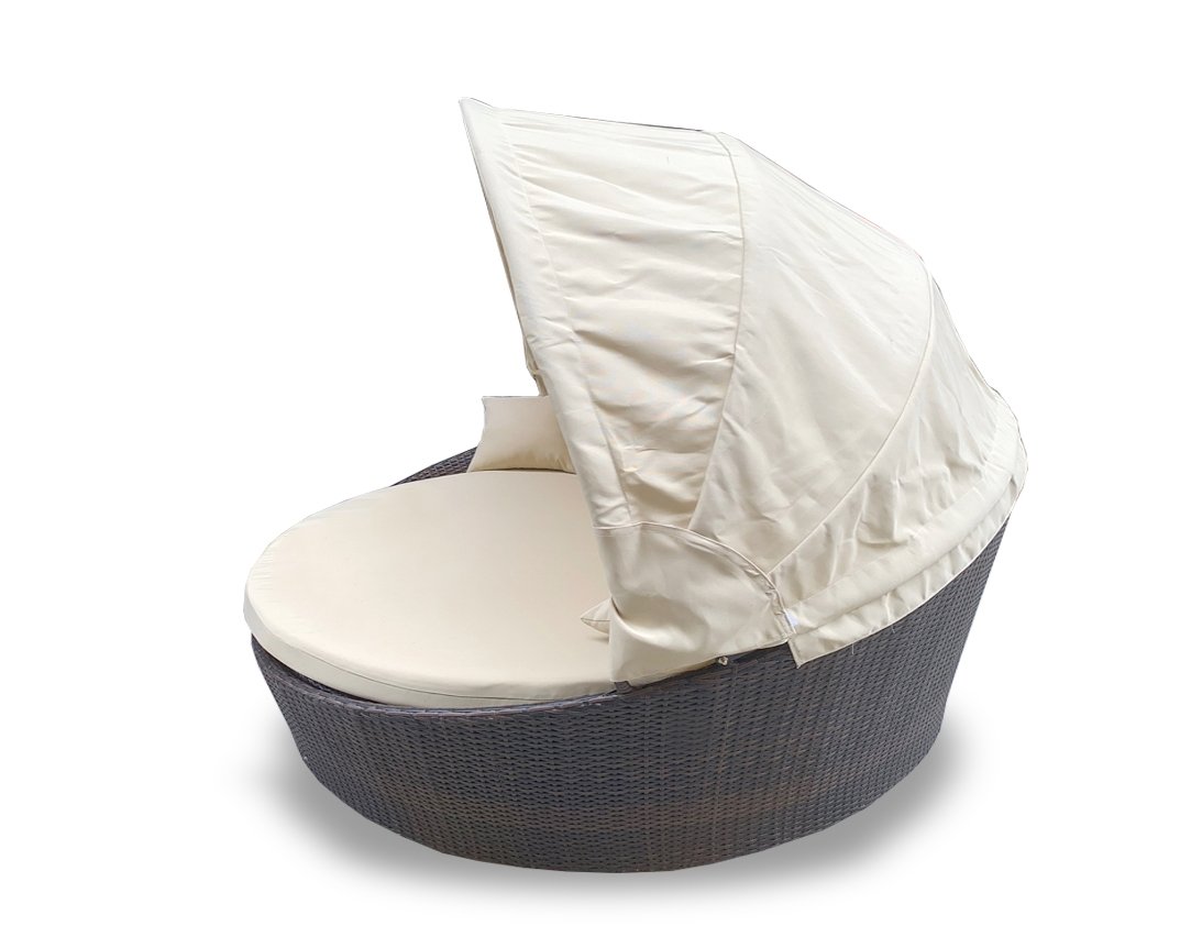 Лаунж-диван плетеный Shell-sunshade