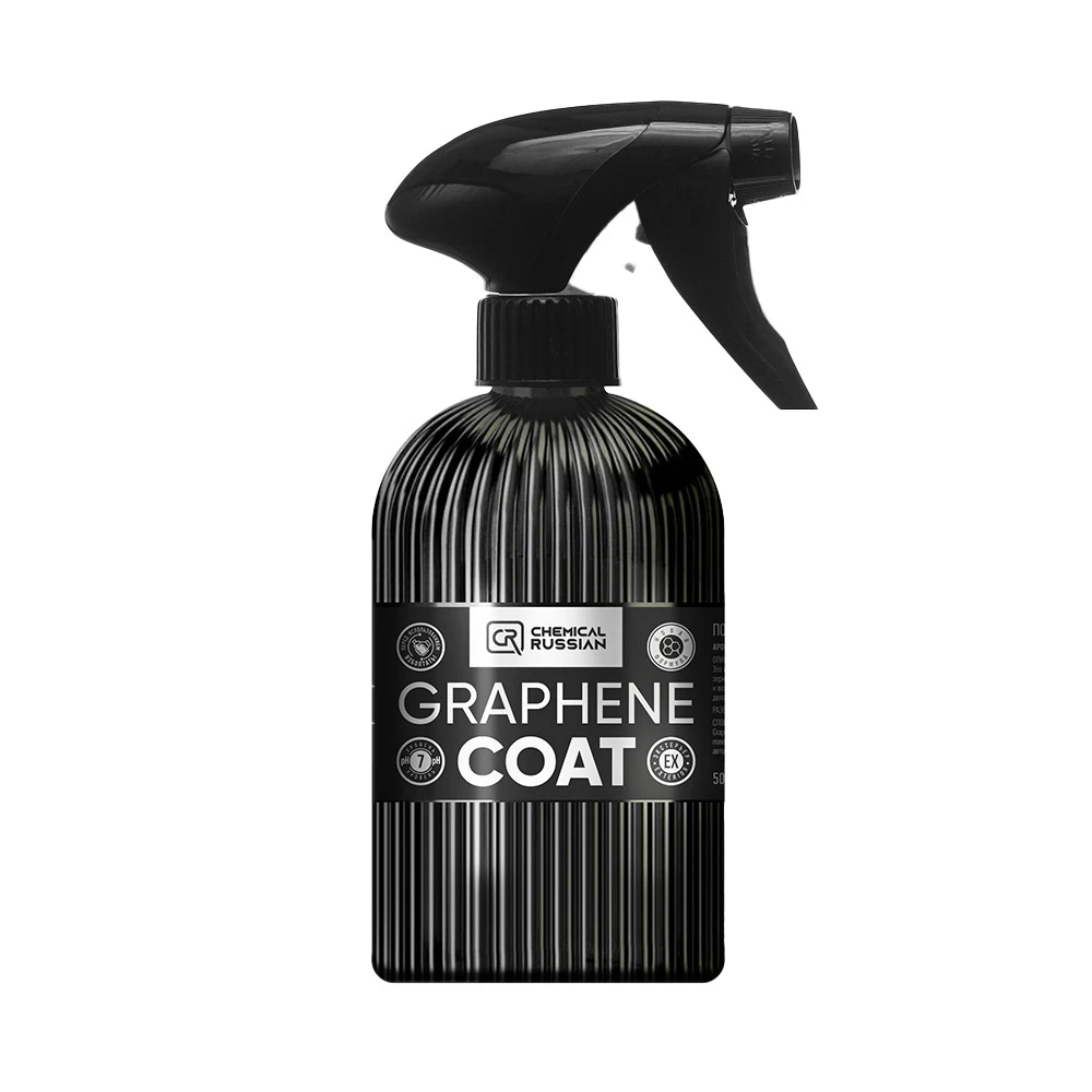 Graphene Coat - покрытие для мощного гидрофоба и блеска с графеном, 500 мл