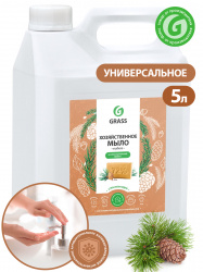Мыло жидкое хозяйственное с маслом кедра, 5 кг