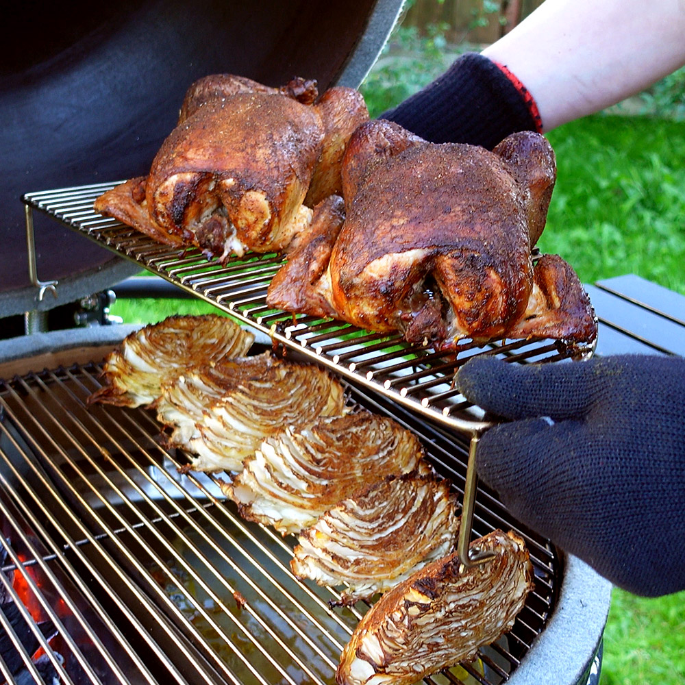 Угольный гриль керамический Deluxe Kamado Gen 2, 57 см