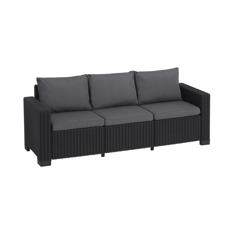 Комплект уличной мебели с тройным диваном CALIFORNIA 3 SEATER SET