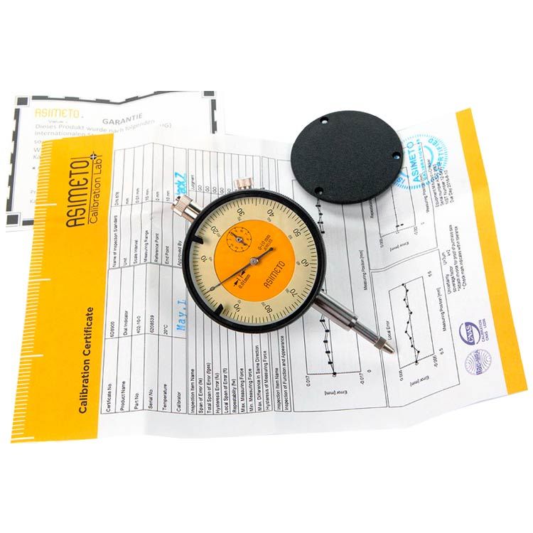 Индикатор часового типа 0.01 мм, 0-10 мм