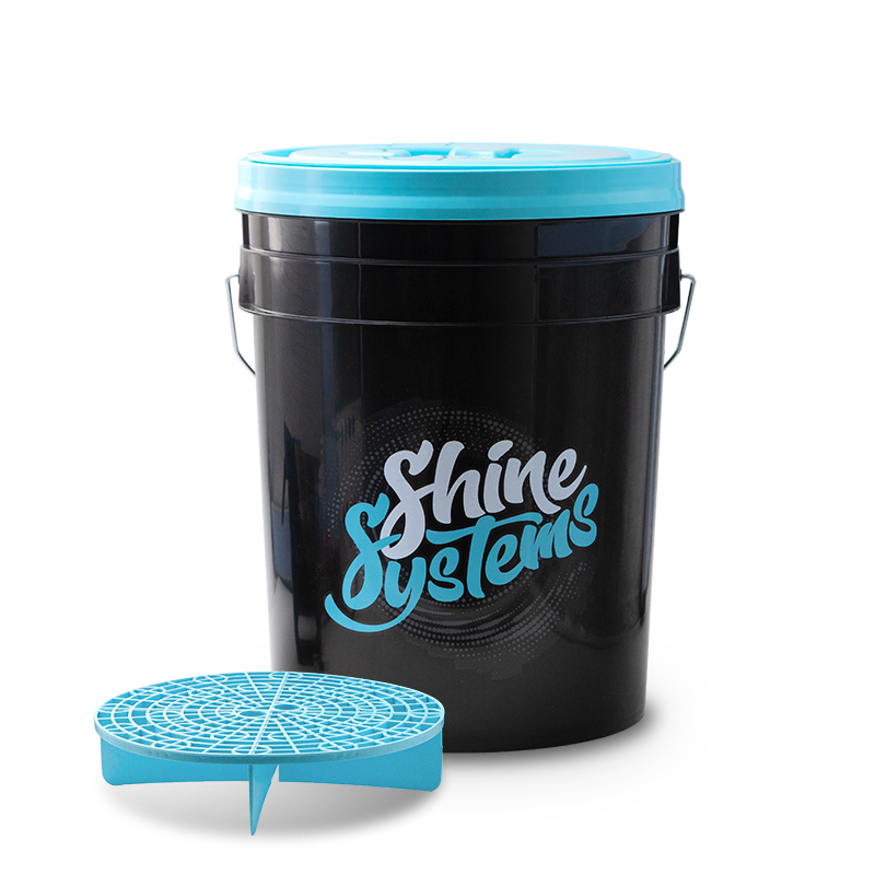 Bucket Set - ведро для мойки автомобиля c крышкой и сепаратором, 20 л