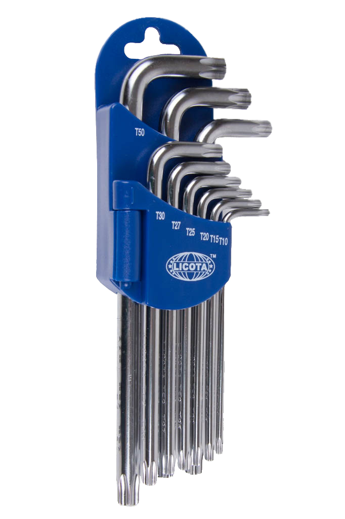 Набор торксов угловых экстрадлинных T10-T50