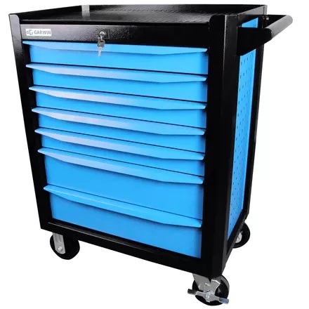 Тележка инструментальная серии Industrial 7 полочная