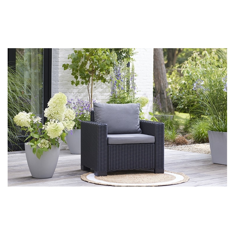 Комплект уличной мебели с тройным диваном CALIFORNIA 3 SEATER SET