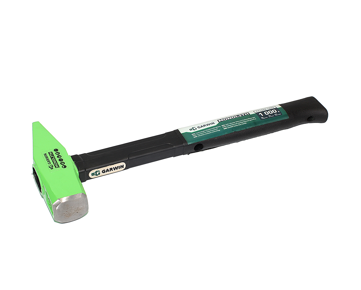 молоток garwin monolith, обрезиненная рукоятка, 1000 г