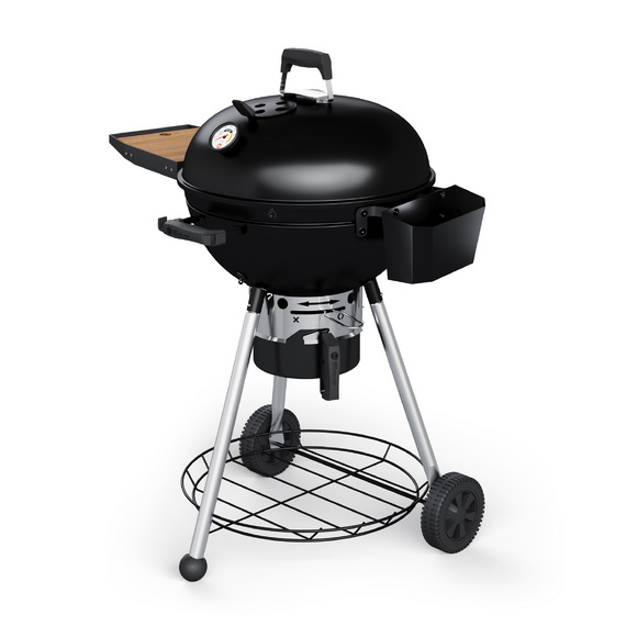 Гриль угольный Teriberka 57 Slow 'N Sear Jet Black Classic