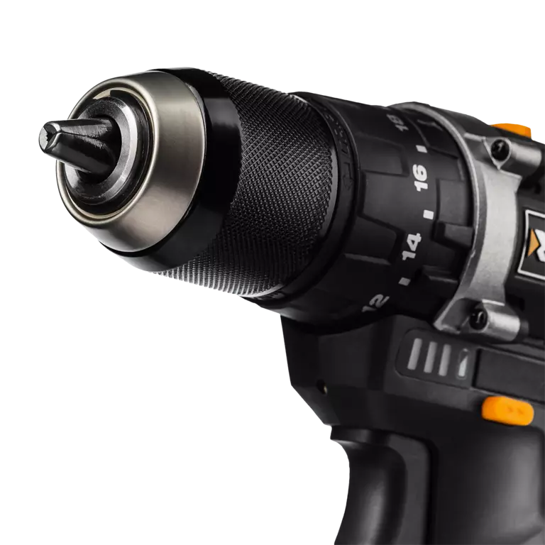 Дрель-шуруповерт ударная аккумуляторная PRO 13 мм,16В, 2*2Ач, 45Нм