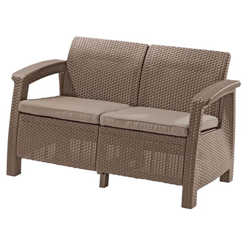 Двойной диван из пластика Corfu Love Seat