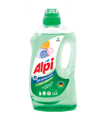 alpi гель-концентрат для стирки цветных вещей, 1,5л grass