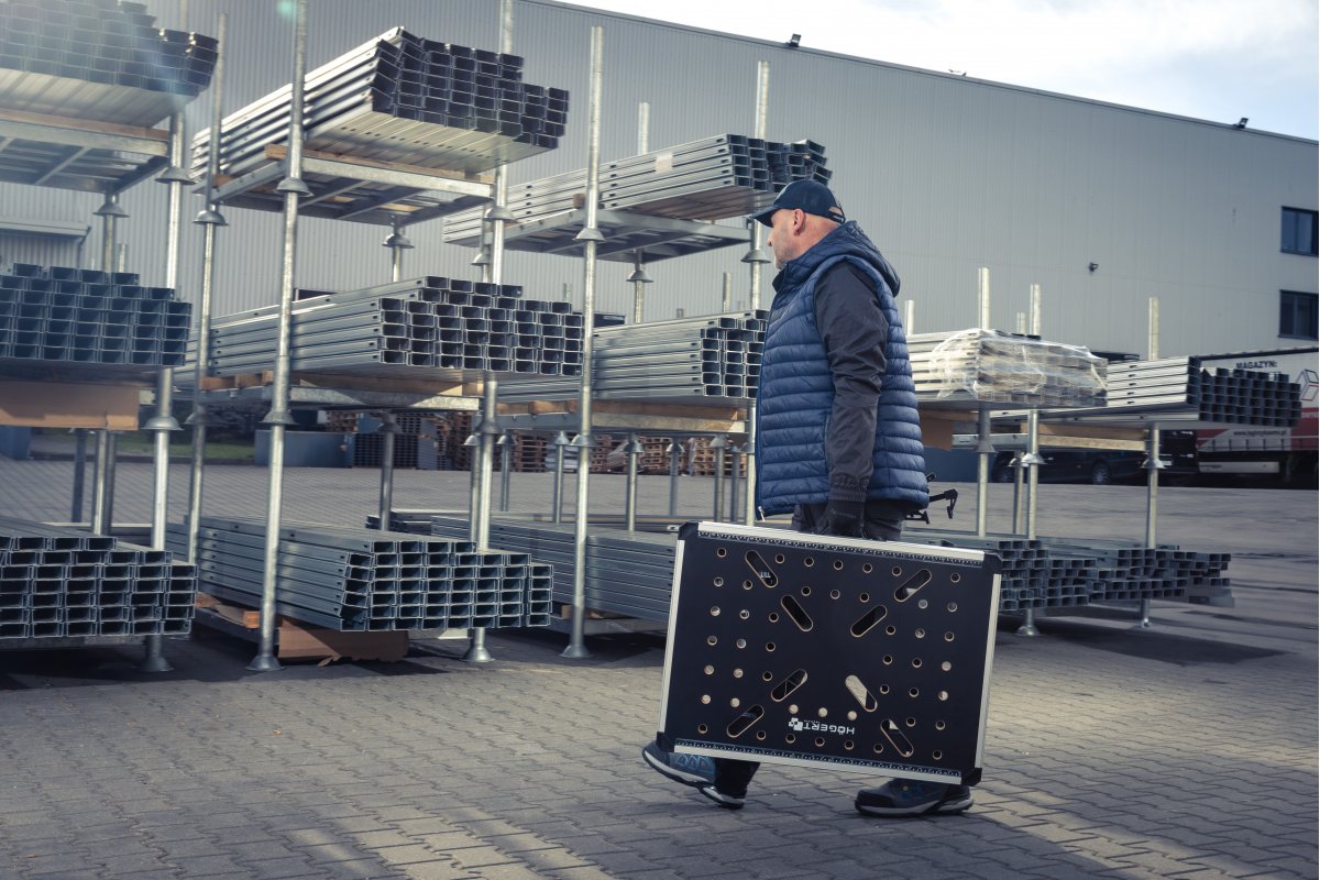 Верстак складной столярный 845 x 598 x 735-885 мм