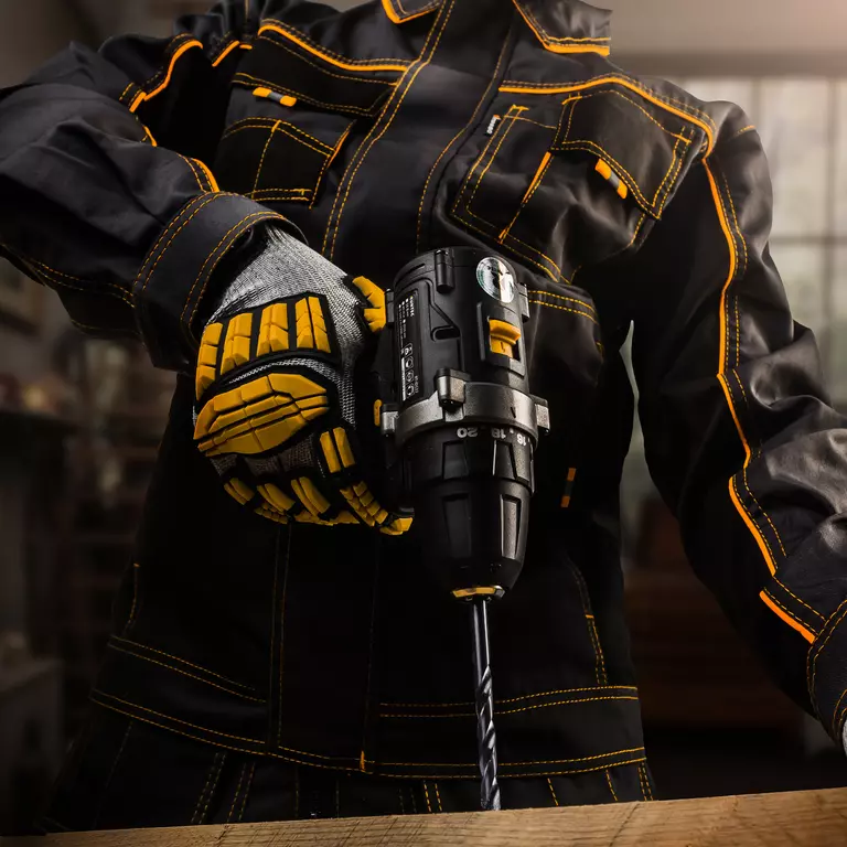 Дрель-шуруповерт аккумуляторная PRO 10 мм,16В, 2*2Ач, 45Нм