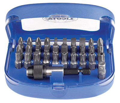 Набор бит 1/4" с держателем, 32 пр.