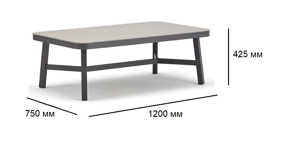 Комплект плетеной мебели Sofia