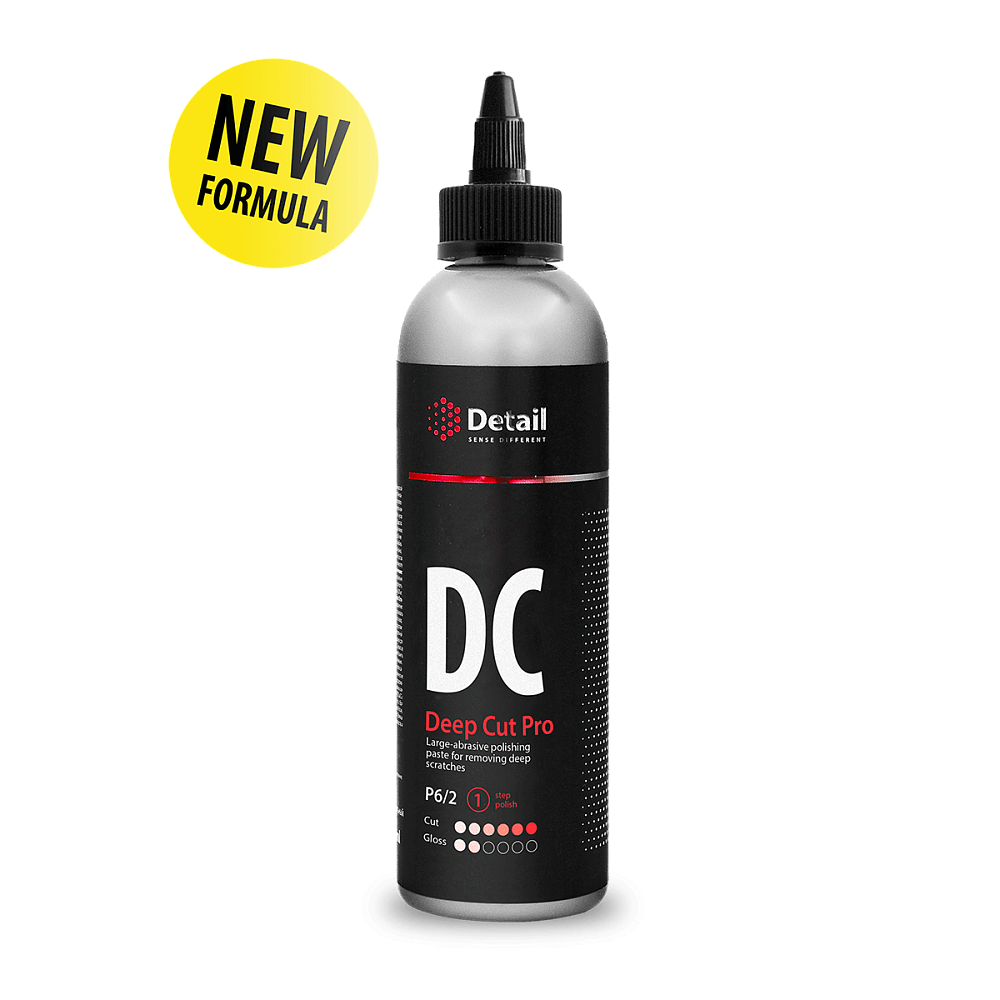 Крупноабразивная полировальная паста для удаления глубоких царапин DС "Deep Cut Pro"