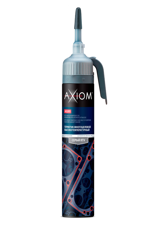 Герметик многоцелевой высокотемпературный серый RTV 320 гр