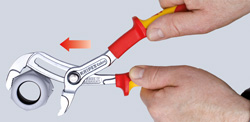 KNIPEX Cobra® VDE хромированные 250 мм