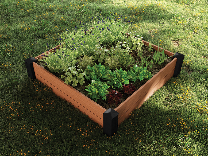 Кашпо-Грядка для растений Vista Modular Garden Bed single pack