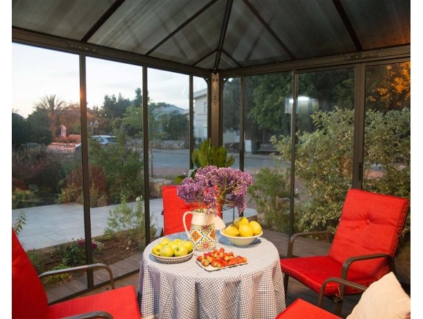 Беседка Palram Gazebo Lebro 4300 Closed