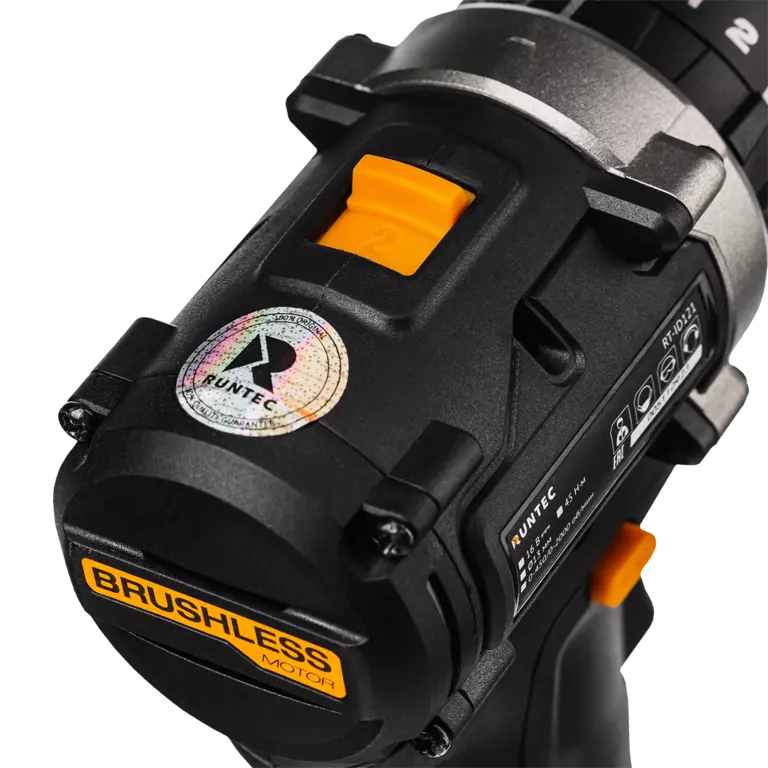 Дрель-шуруповерт ударная аккумуляторная PRO 13 мм,16В, 2*2Ач, 45Нм