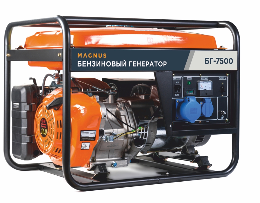 Бензиновый генератор БГ-7500