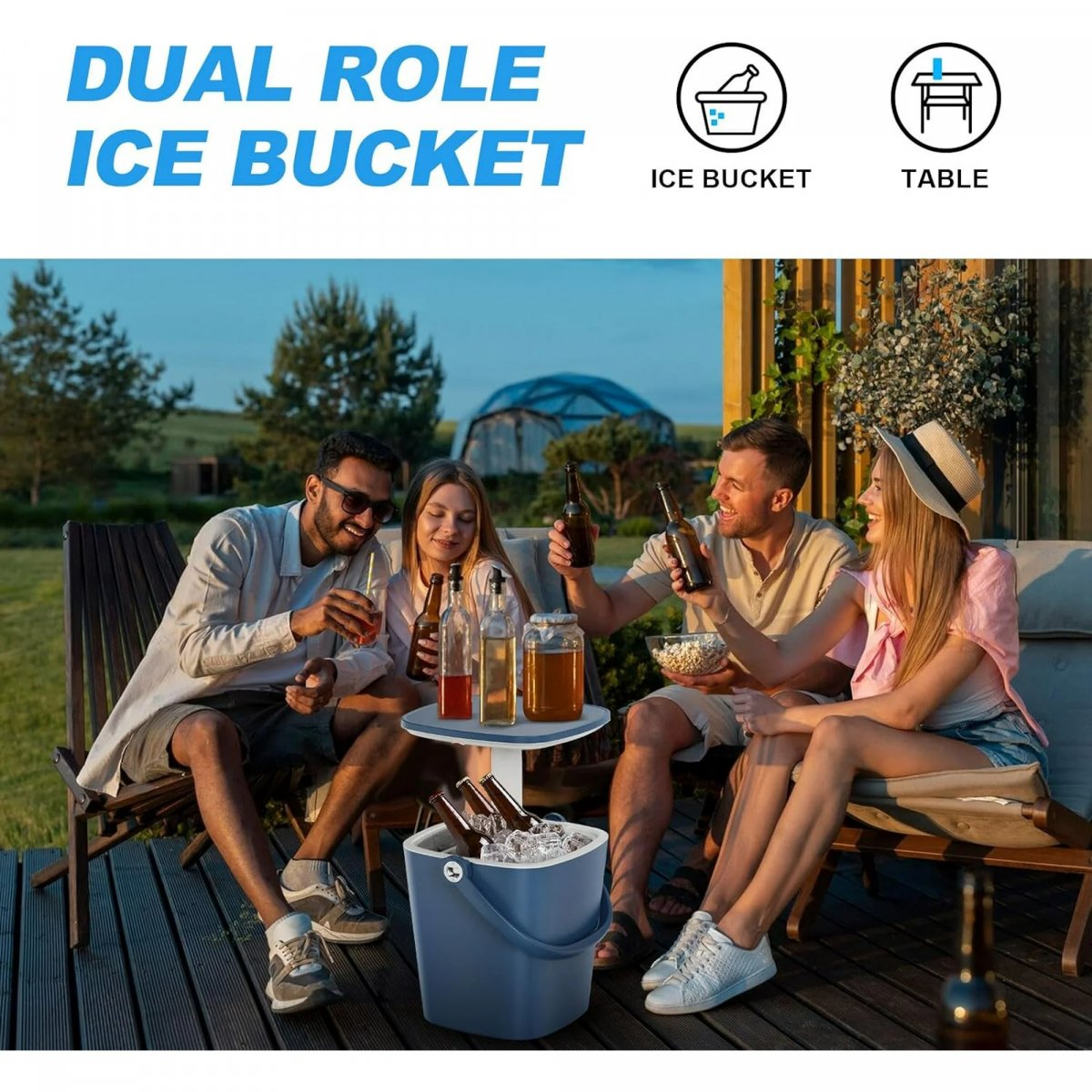 Стол пластиковый мини-бар Pop Up Cool Bar