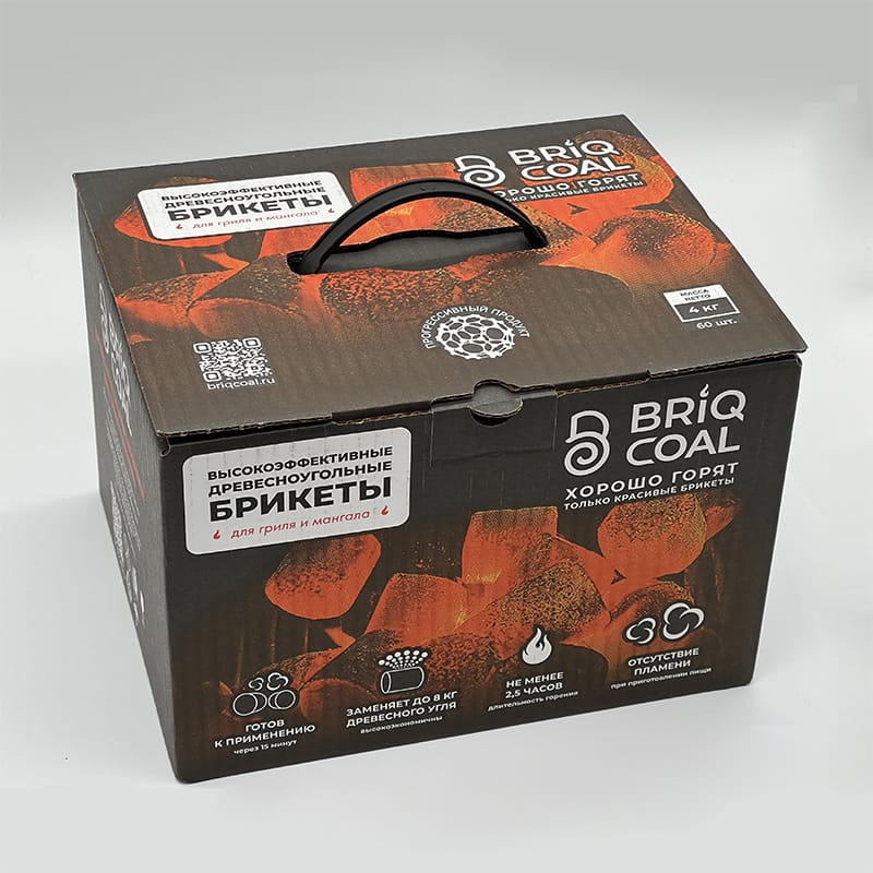 Уголь Древесный 4 кг