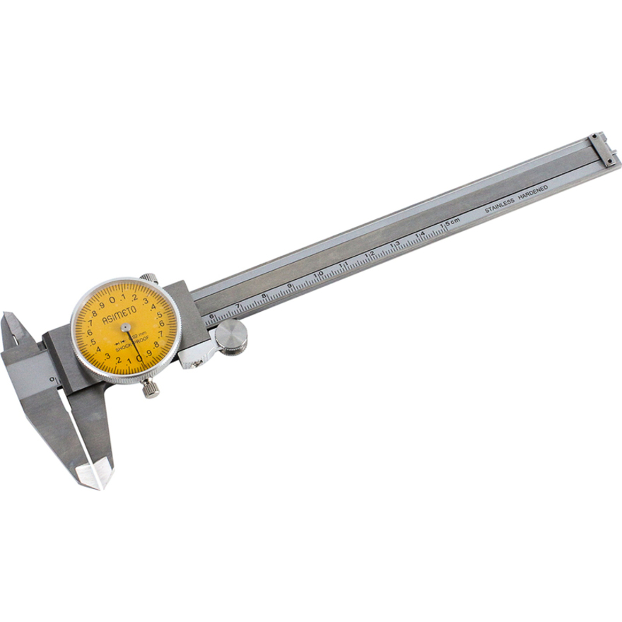 Штангенциркуль с отсчетом по круговой шкале 0,02 мм, 0—200 мм