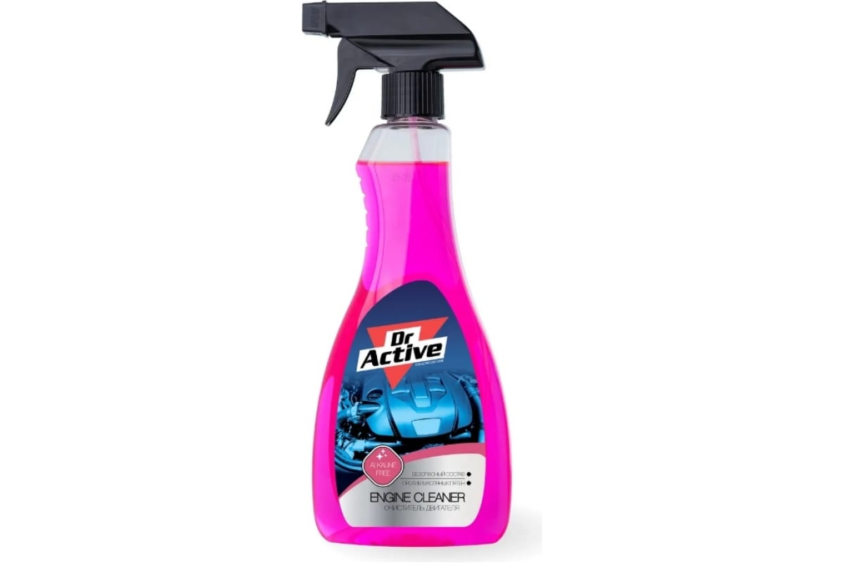 Sintec Dr. Active Очиститель двигателя "Engine Cleaner" 500 мл спрей