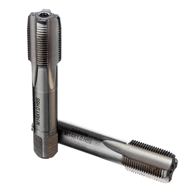 Метчики ручные, М14 x 1, HSS, DIN2181, комплект из 2 шт.