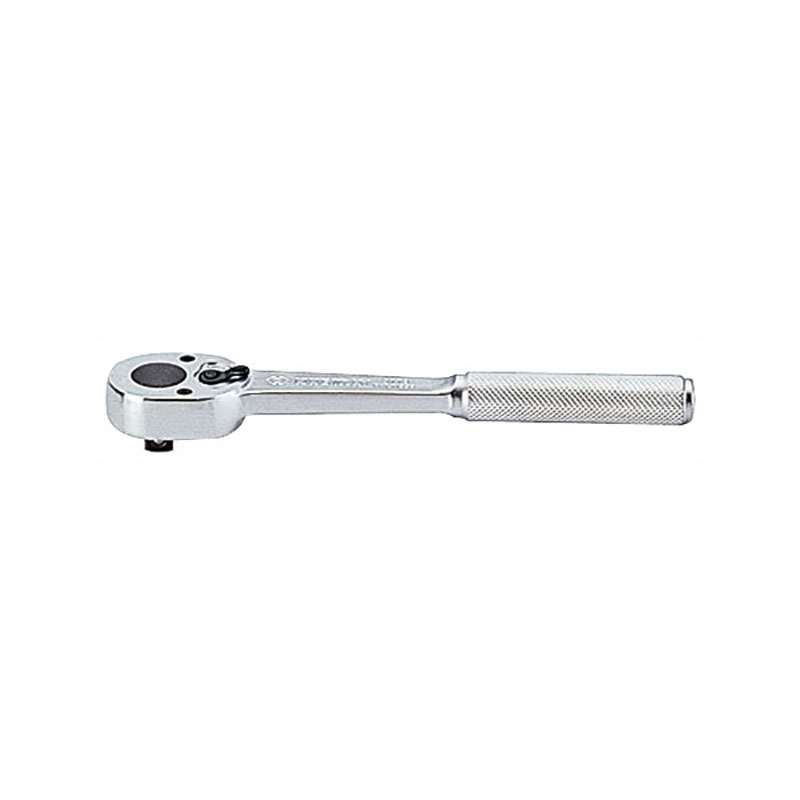 Трещотка 3/8", 200 мм, 32 зубца, флажковая, фиксатор 