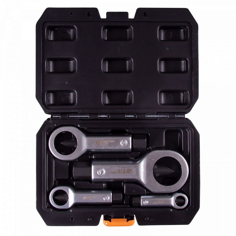 НАБОР ГАЙКОЛОМОВ 9-27 ММ, 4 ПРЕДМЕТА, КЕЙС