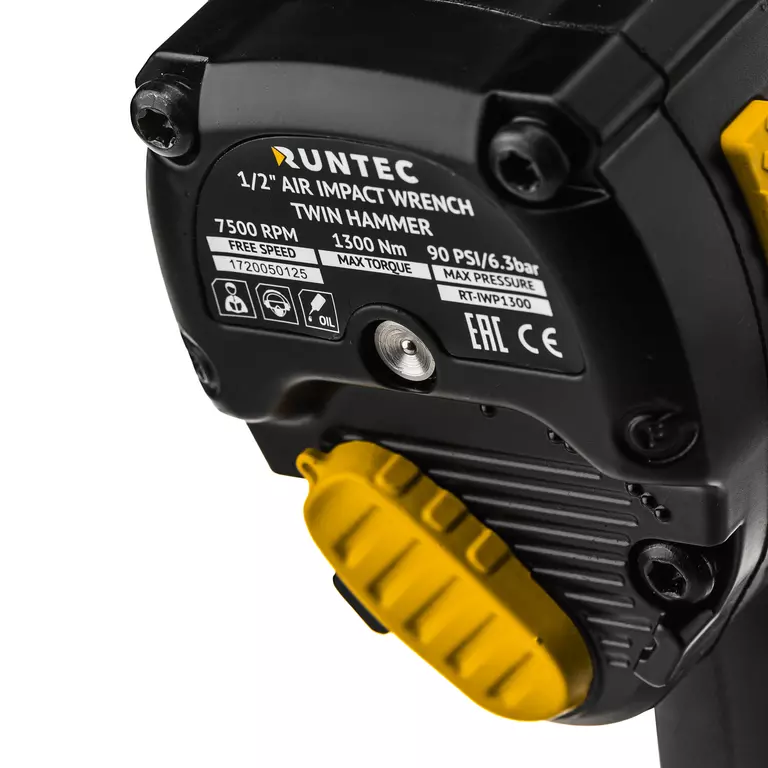 Гайковерт ударный пневматический PRO 1/2", 1300Нм