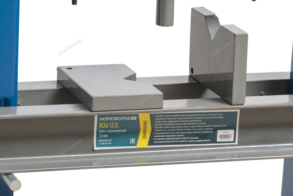 Пресс, силовое устройство - домкрат, усилие 12 тонн
