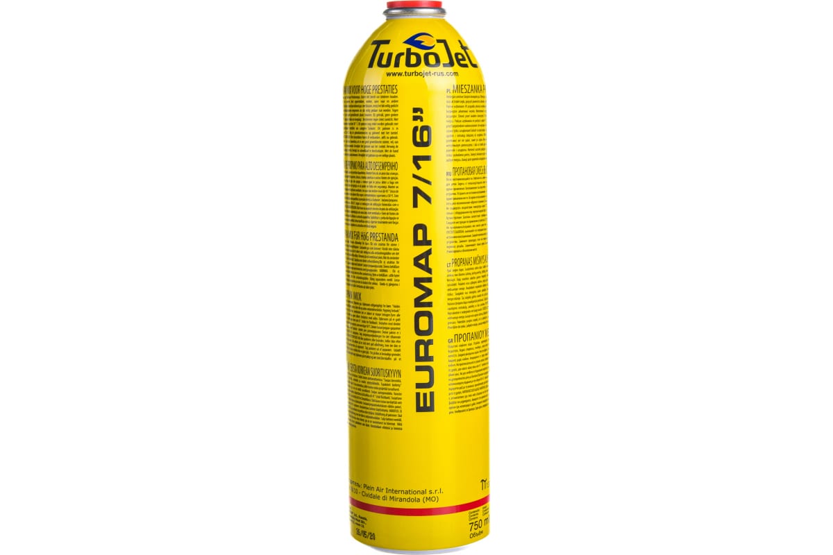 Газовый картридж EUROMAP, 385 г, 750 мл
