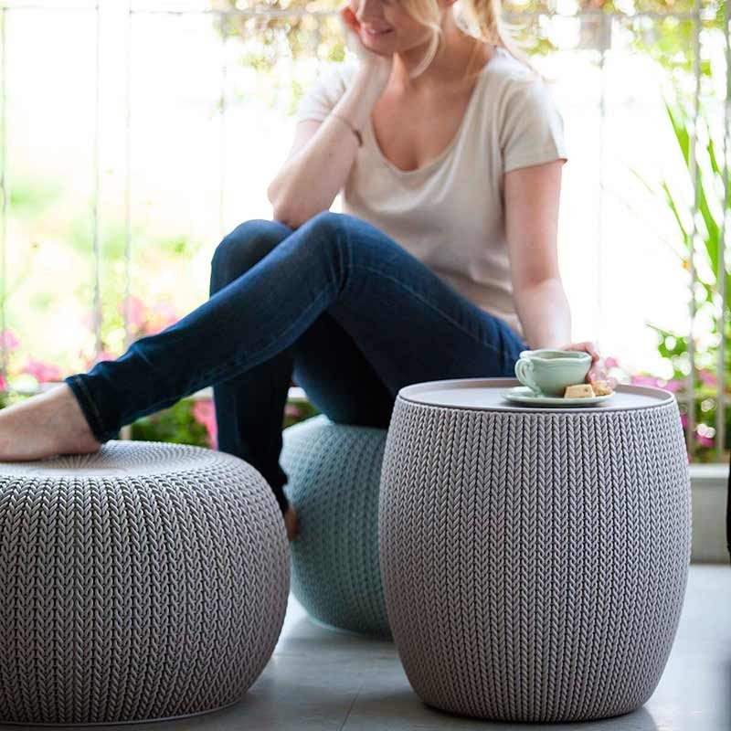 Стол-пуфик KNIT Cozy Table
